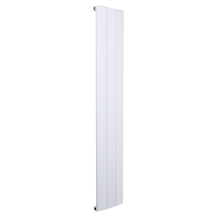 280mm(w) x 1600mm(h) Thor White Vertical Aluminium Radiator