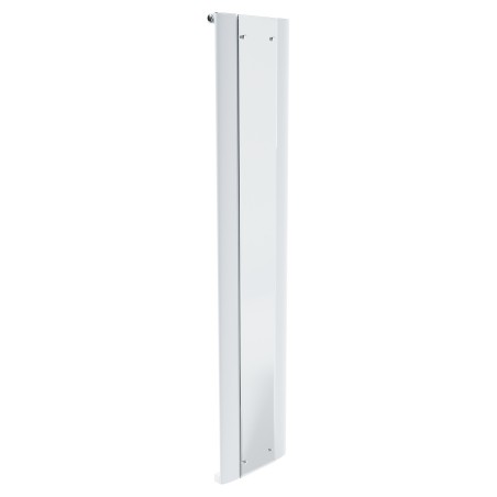 365mm x 1800mm Thor White Aluminium Mirror Radiator