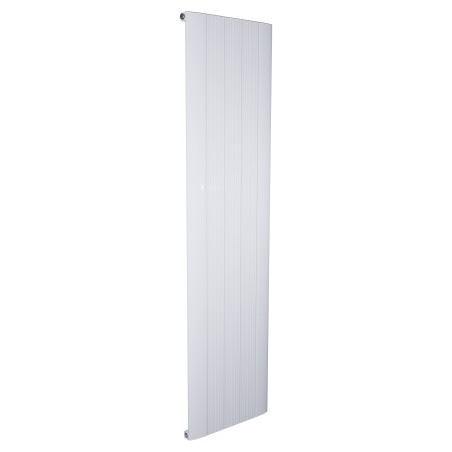 470mm (w) x 1800mm (h) Cariad Aluminium White Radiator