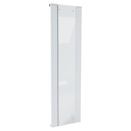 465mm x 1700mm Newborough White Aluminium Mirror Radiator