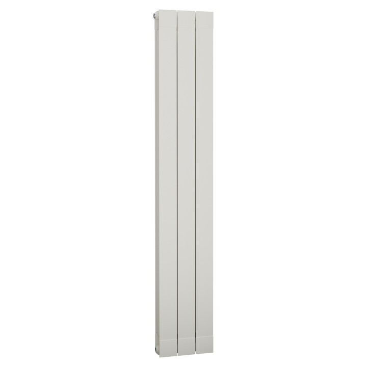 268mm (w) x 1446mm (h) Trojan Aluminium White Radiator