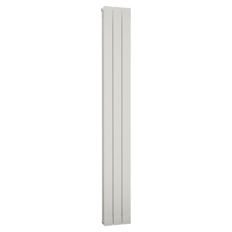 268mm (w) x 1846mm (h) Trojan Aluminium White Radiator