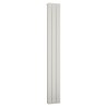 268mm (w) x 1846mm (h) Trojan Aluminium White Radiator