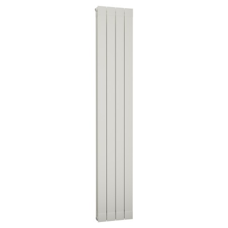 348mm (w) x 1846mm (h) Trojan Aluminium White Radiator