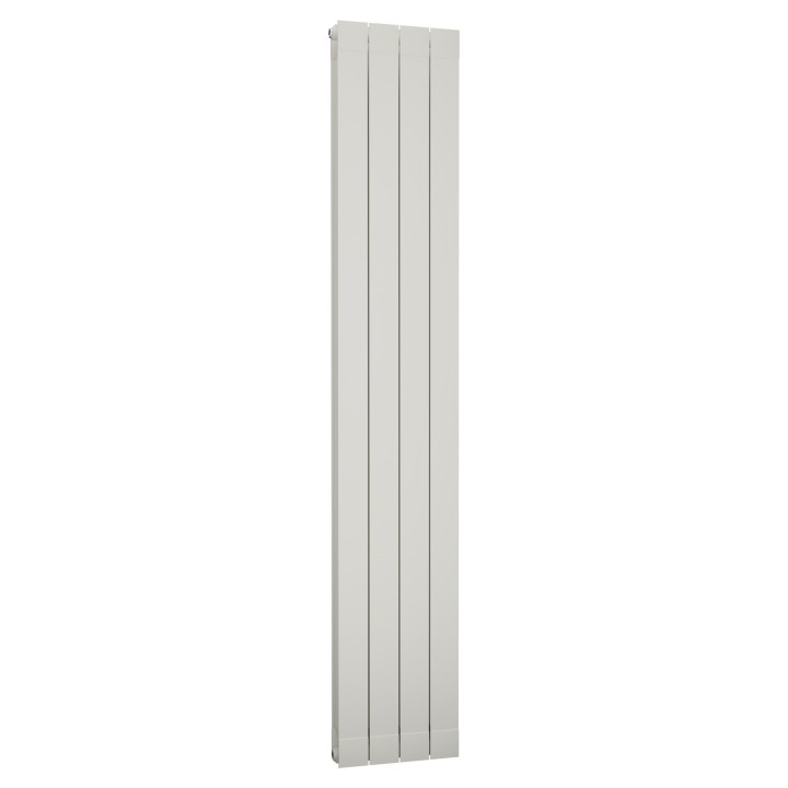 348mm (w) x 1846mm (h) Trojan Aluminium White Radiator
