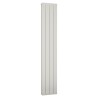 348mm (w) x 1846mm (h) Trojan Aluminium White Radiator