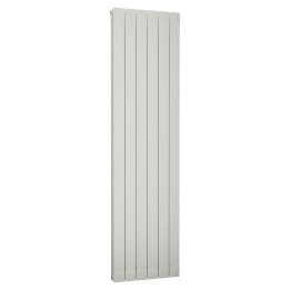 508mm (w) x 1846mm (h) Trojan Aluminium White Radiator