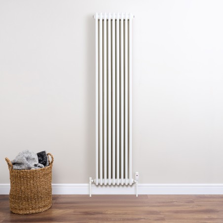 Ultraheat Tubularo 3 Column White Vertical Radiators