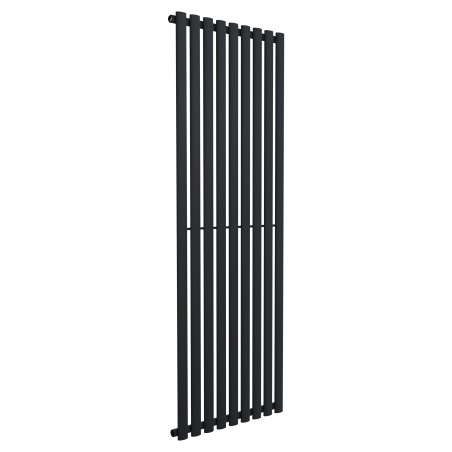 630mm (w) x 1800mm (h) Brecon Black Vertical Radiator