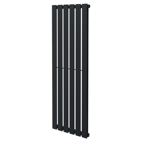 440mm (w) x 1250mm (h) Corwen Black Vertical Radiator