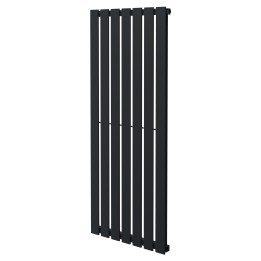 516mm (w) x 1250mm (h) Corwen Black Vertical Radiator