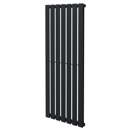516mm (w) x 1250mm (h) Corwen Black Vertical Radiator