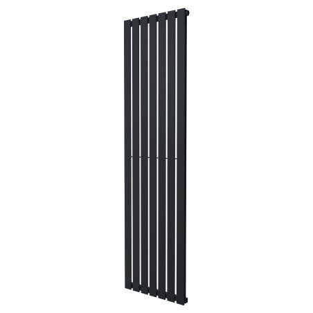 516mm (w) x 1850mm (h) Corwen Black Vertical Radiator