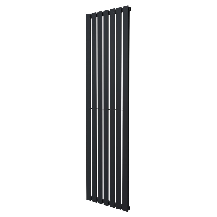 516mm (w) x 1850mm (h) Corwen Black Vertical Radiator