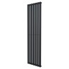 516mm (w) x 1850mm (h) Corwen Black Vertical Radiator