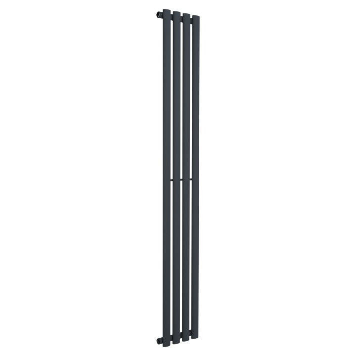 280mm (w) x 1800mm (h) Brecon Anthracite Vertical Radiator