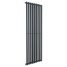 630mm (w) x 1800mm (h) Brecon Anthracite Vertical Radiator