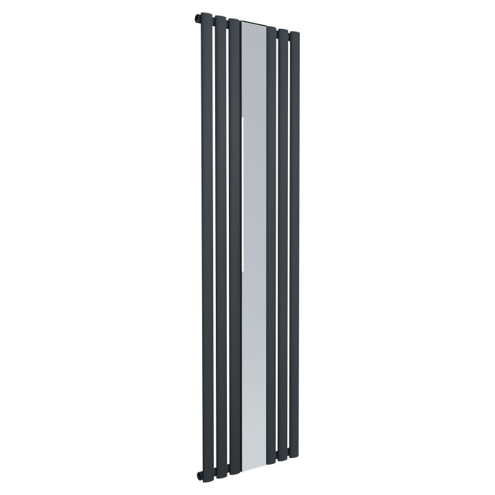 499mm (w) x 1800mm (h) Brecon Anthracite Mirror Radiators
