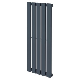 360mm (w) x 850mm (h) Corwen Anthracite Vertical Radiator