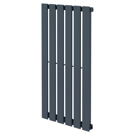 440mm (w) x 850mm (h) Corwen Anthracite Vertical Radiator