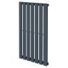 516mm (w) x 850mm (h) Corwen Anthracite Vertical Radiator
