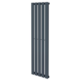360mm (w) x 1250mm (h) Corwen Anthracite Vertical Radiator