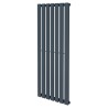 516mm (w) x 1250mm (h) Corwen Anthracite Vertical Radiator