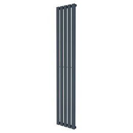 360mm (w) x 1850mm (h) Corwen Anthracite Vertical Radiator