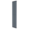 360mm (w) x 1850mm (h) Corwen Anthracite Vertical Radiator