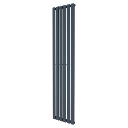 440mm (w) x 1850mm (h) Corwen Anthracite Vertical Radiator