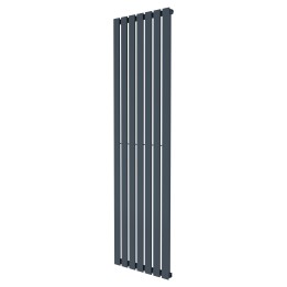 516mm (w) x 1850mm (h) Corwen Anthracite Vertical Radiator