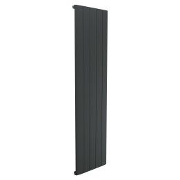 470mm (w) x 1800mm (h) Cariad Aluminium Anthracite Radiator