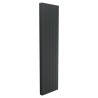 470mm  x 1800mm  Cariad Double Aluminium Anthracite Rad