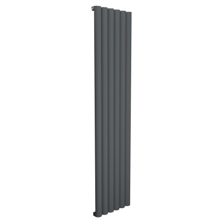 415mm (w) x 1800mm (h) Taurus Aluminium Anthracite Vertical Radiator