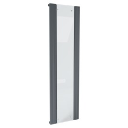 465mm x 1700mm Newborough Anthracite Aluminium Mirror Rad