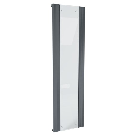 465mm x 1700mm Newborough Anthracite Aluminium Mirror Rad