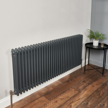 Ultraheat Tubularo 3 Column Anthracite Vertical & Horizontal Radiators (20 Sizes)