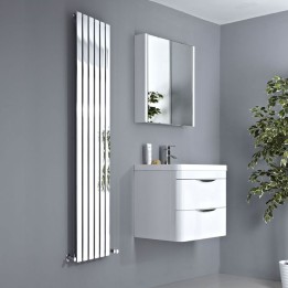Ultraheat "Linear" Vertical Chrome Radiators (9 Sizes)