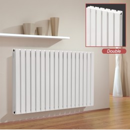 Ultraheat "Linear" Double White Horizontal Radiators