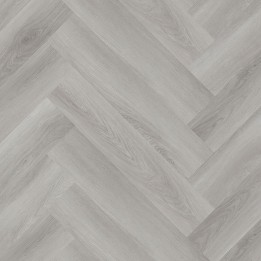 Kraus Owsten Grey Rigid Core Luxury Vinyl Flooring - Click - Herringbone - 625mm x 125mm