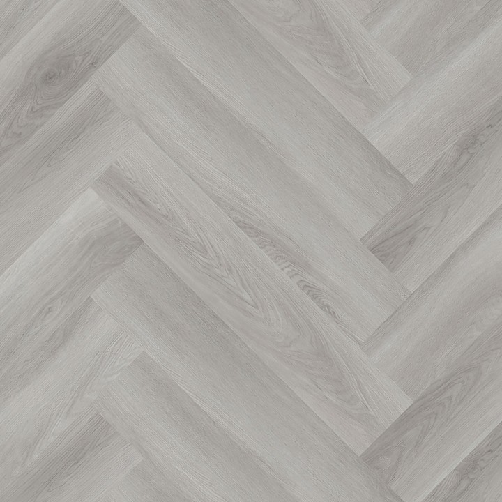 Kraus Owsten Grey Rigid Core Luxury Vinyl Flooring - Click - Herringbone - 625mm x 125mm