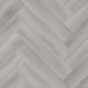 Kraus Owsten Grey Rigid Core Luxury Vinyl Flooring - Click - Herringbone - 625mm x 125mm