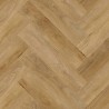 Kraus Weaveley Light Oak Rigid Core Luxury Vinyl Flooring - Click - Herringbone - 625mm x 125mm