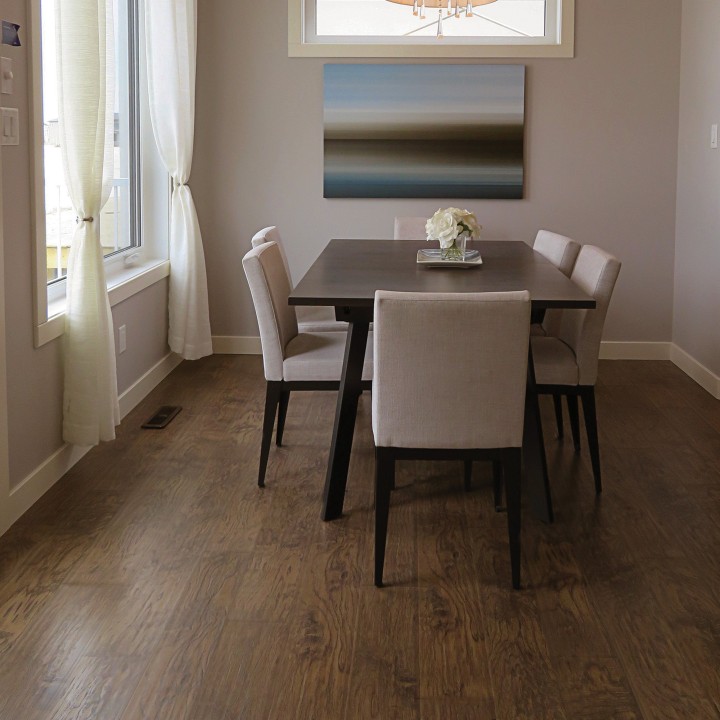 Kraus Kielder Medium Oak Rigid Core Luxury Vinyl Flooring - Click - Plank - 1230mm x 179mm - Insitu