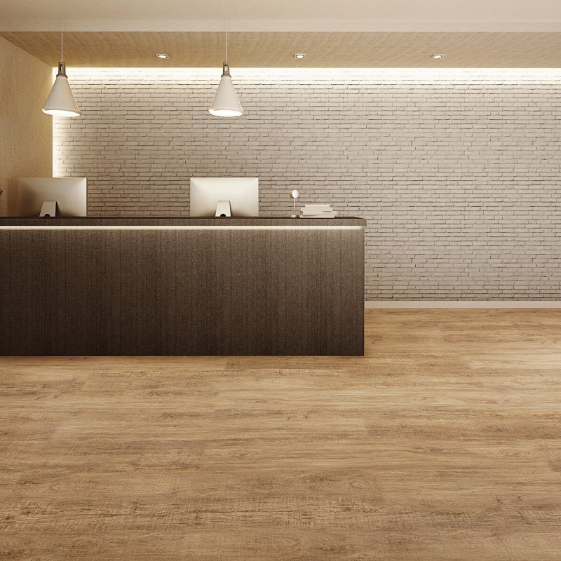 Kraus Ennerdale Rigid Core Luxury Vinyl Flooring - Click - Plank - 1218mm x 226mm - Insitu