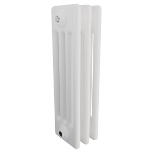 Korona 4 Column - 500mm(h) White Horizontal Radiators (37 Sizes)
