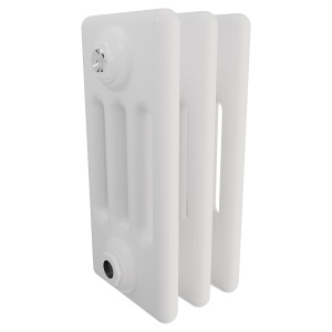 Korona 4 Column - 300mm(h) White Horizontal Radiators (37 Sizes)