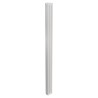 Korona 3 Column White Vertical Radiators & Floor Mounts