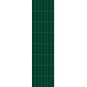 Bottle Green Stacked Subway Brick Urban Tile Effect - Fibo