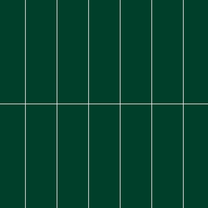 Bottle Green Stacked Subway Brick Urban Tile Effect - Fibo